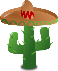 a cinco de mayo cactus